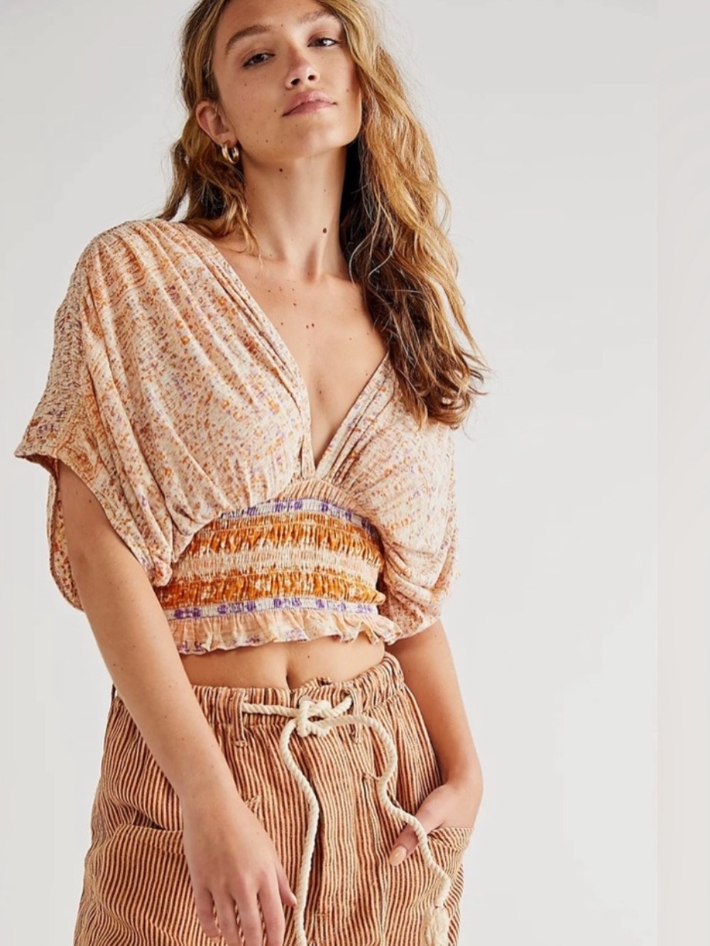 Free People NEXT VACATION TOP SIZE SMALL